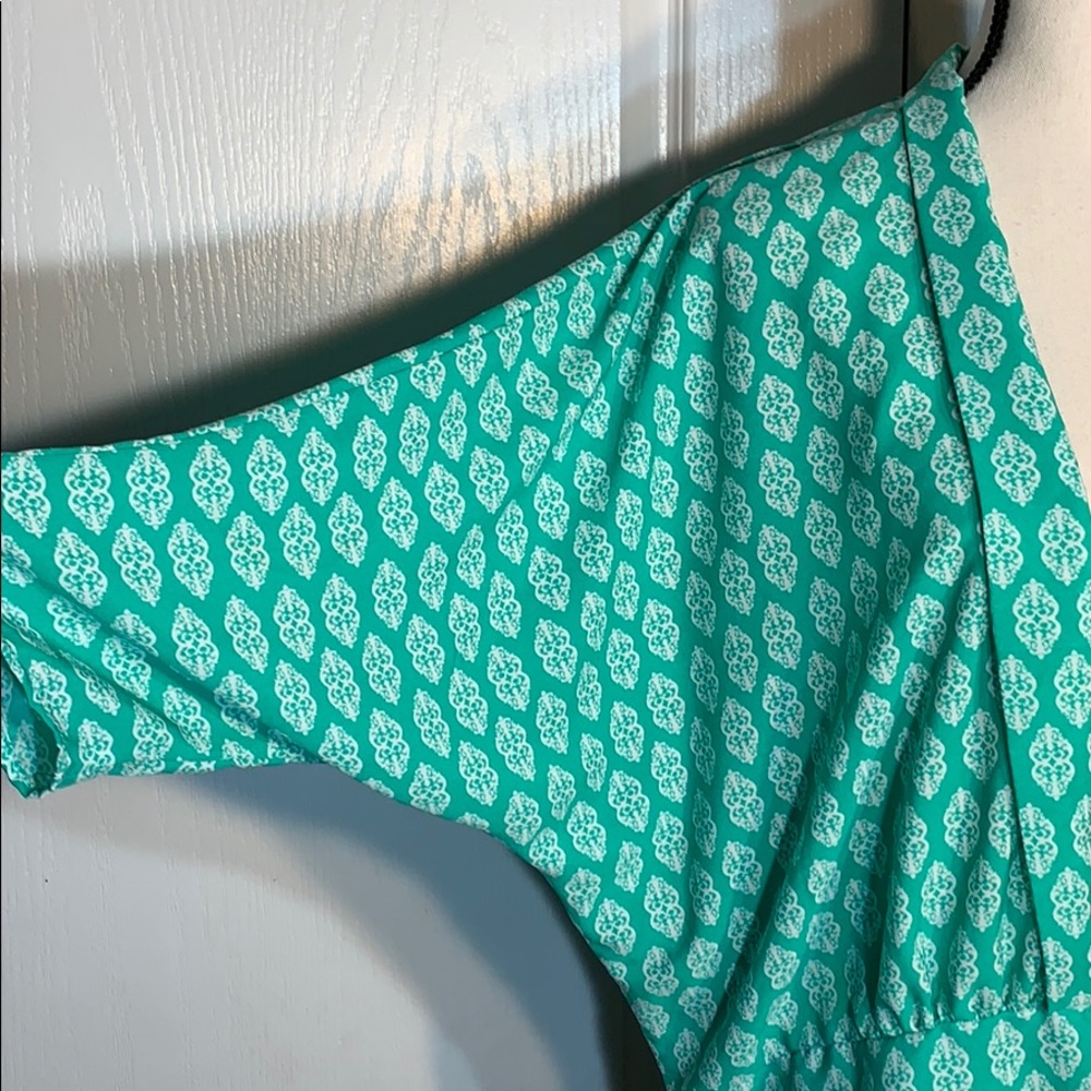 Kimono-multi colored geo print - Picture 7 of 8